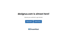 Tablet Screenshot of dezignus.com